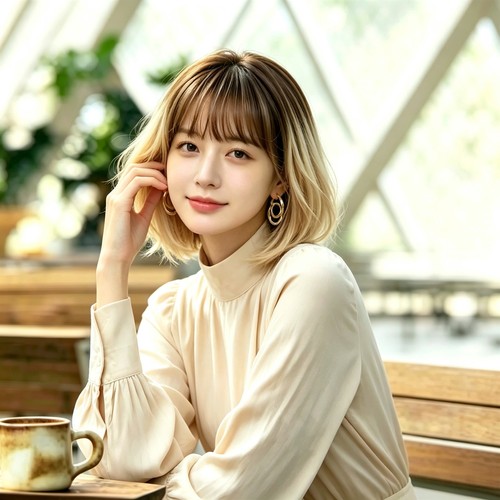 Platinum blonde bob wig - bob,
