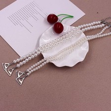 Adjustable Sparkly Faux Pearl