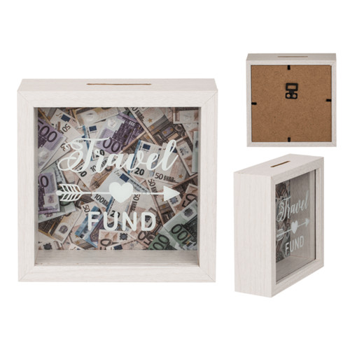 Money saving piggy bank - money,
