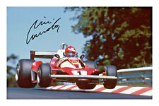 Niki Lauda Signed A4 Photo Print Autograph Formula 1 World Champion