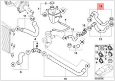 Genuine Radiator Coolant Hose