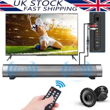 Wireless Soundbar TV Speaker