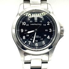 Hamilton Khaki Field King H644550 Automatic Black Day/Date Very Good