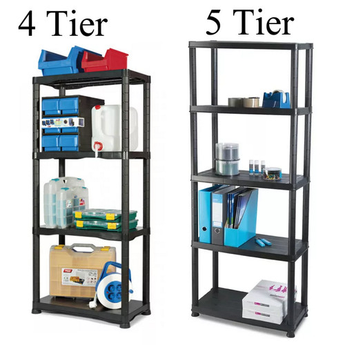 Tier plastic shelf storage - tier,