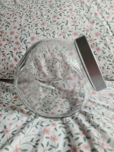 Storage jar glass biscuit - jar,