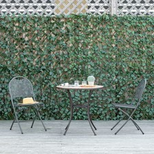 4 PCs Expandable Trellis Fence