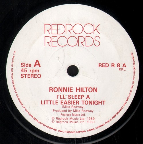 Ronnie hilton sleep - ronnie, a