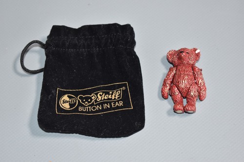 Miniature metal steiff bear - miniature,