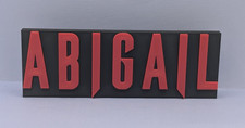 Abigail  - 3D printed logo for