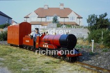 RMR Rhyl Miniature Railway Steam Locomotive 2003 Original 35mm Slide