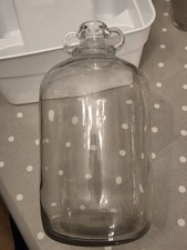 Vintage Large Glass Demijohn