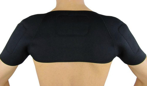 Self heating shoulder support - self,