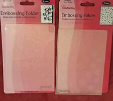 Craftstoo Snowmen/snowflakes Embossing Folders 6x4
