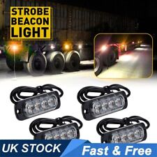 4x Truck Beacon Lamp 4 LED