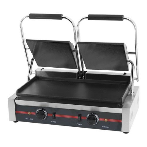 Twin commercial contact grill - twin,