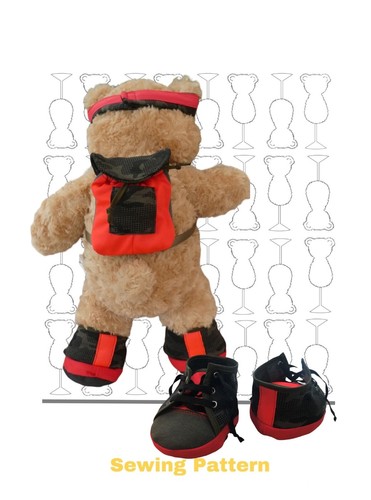 Sewing pattern teddy - teddy, bear
