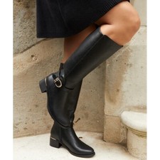 LADIES FAUX LEATHER ZIP