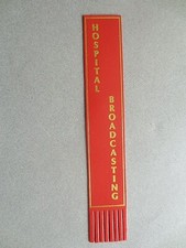 Leather BOOKMARK HOSPITAL