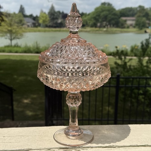 Vtg indiana glass diamond - indiana,