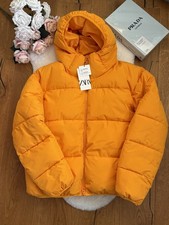 Zara Yellow Puffer jacket