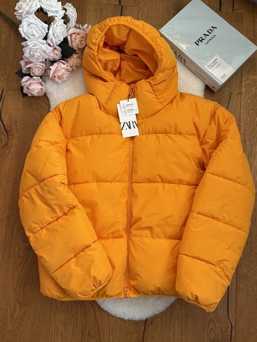 Zara yellow puffer - zara, jacket