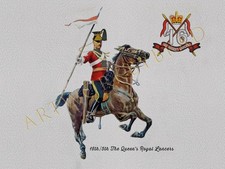 16th/5th Queen’s Royal Lancers Commemorative Print 