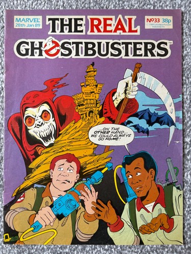 The real ghostbusters comic - the,