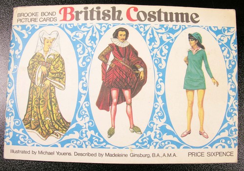 British costume brooke bond - british,