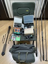 High Quality Carp Fishing Tackle Including 2 Custom Built Daiwa 12’ Rods