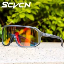 Photochromic Cycling Sunglasses MTB Glasses Road Bicycle Riding UV400 Goggle UK