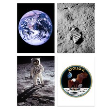 NASA Earth Apollo 11 Moon