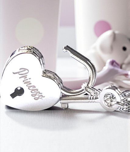 Personalised silver heart - personalised,