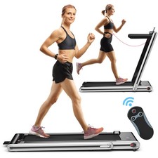 2-in-1 Folding Treadmill Under