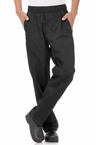 Mens cvbpblkl chef trousers - mens,