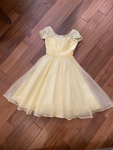 Beautiful yellow vintage 50s