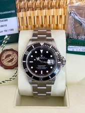 Rolex Submariner Date 16610 2000 Fantastic Condition Sharp Case Rolex Service