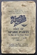 AUSTIN SEVEN Cars Illustrated