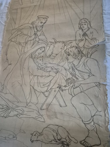 19thc antique french - 19thc, pencil