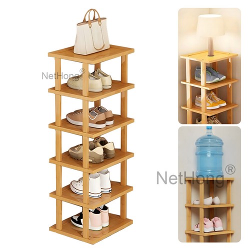 Tier bamboo shoe rack - tier,