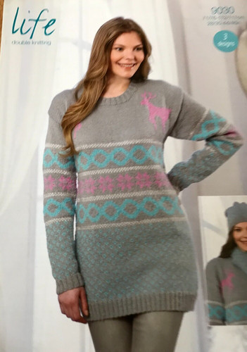 Ladies reindeer snowflake