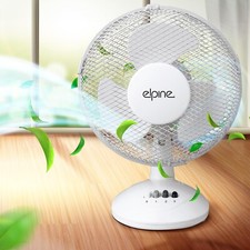 12" OSCILLATING TABLE DESK FAN