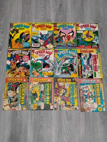 X12 spiderman marvel 1976 - spiderman,