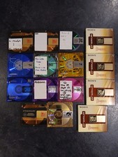 BLANK MINIDISCS x15 INCLUDING FOUR NEW SONY PREMIUM DISCS 80 & 74 MINS