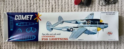 Vintage comet lockheed 38 - comet, p-38