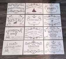 x12 A4 French Inspired