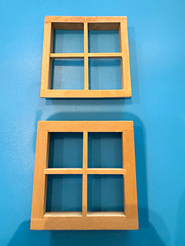 Unfinished wooden - 1:12,