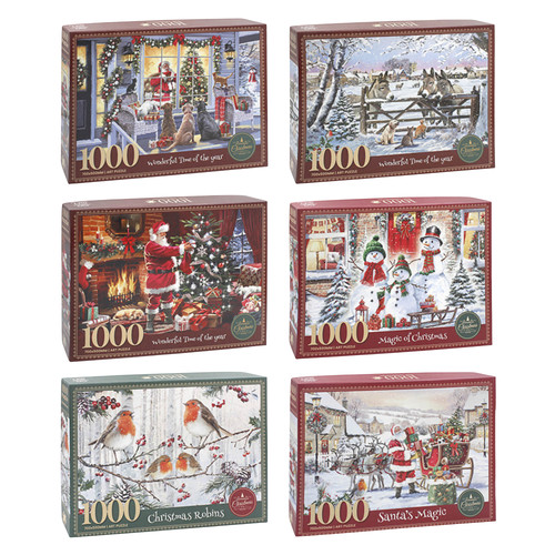 Christmas wooden jigsaw - christmas,
