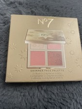 No7 Shimmer Face Palette New
