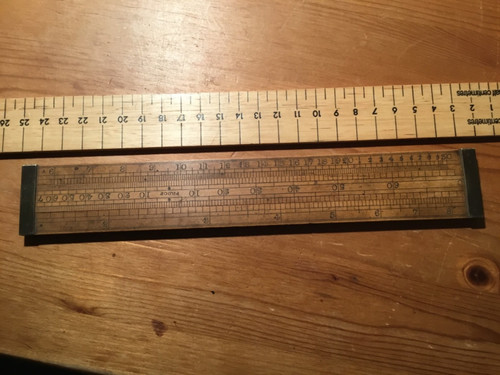 Antique brewer slide - brewer's, by