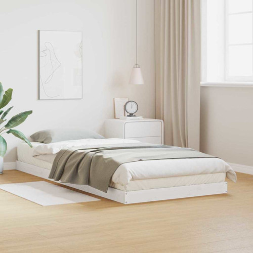Floor bed frame - bed, solid